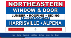 Desktop Screenshot of northeasternwindowdoor.com